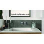 Resim Ayna Dekorasyon Özel Yeni Sticker- Fazlasıyla Güzel Görünüyorsun 40CMX4CM 