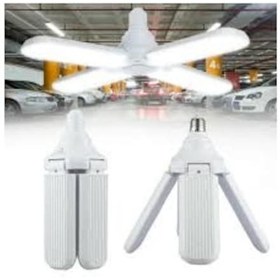 Resim Pervane Led Ampul Katlanabilir 40W 3Kollu 