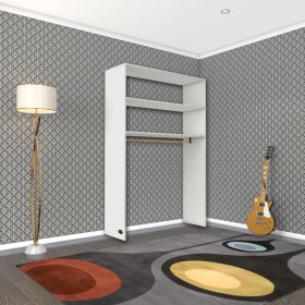 Resim Kenzlife giysi dolabı hayrettin 180*120*40 byz gardırop 