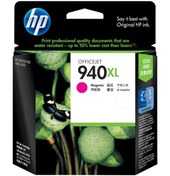 Resim HP C4908A Kırmızı (Magenta) Kartuş 940Xl 