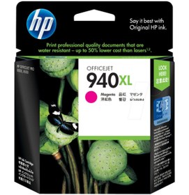 Resim HP C4908A Kırmızı (Magenta) Kartuş 940Xl 