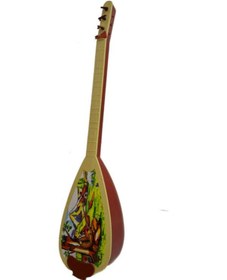 Resim Poşette Bağlama Oyuncak Saz 55X13Cm 