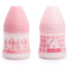 Resim Suavinex Ortodontik Geniş Ağız Silikon Biberon 150Ml 0-6Ay - Pembe 