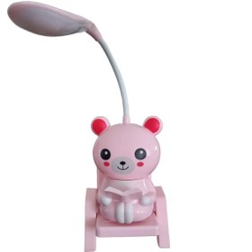 Resim ARD Usb Şarjlı Sevimli Sandalyede Oturan Hayvan Masa Lambası 