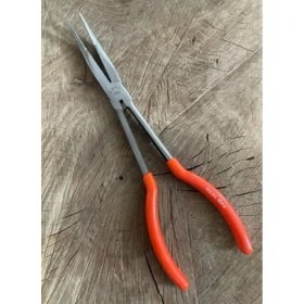 Resim Özs Uzun Kargaburun Pense Eğri Uçlu 280 mm Kargaburnu 