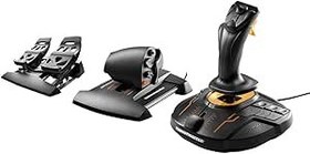 Resim Thrustmaster T16000M FCS Uçuş Paketi - PC için Joystick, Kelepçe ve Dümen Pedalları 