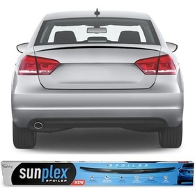 Resim Volkswagen Passat B7 Spoiler Piano Black Sunplex A+ Kalite 