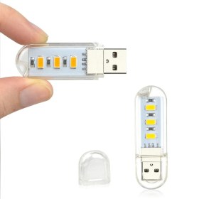 Resim Appa Taşınabilir Mini Flash Usb Led Işık Lamba Gece Lambası 