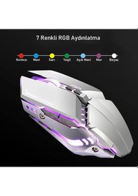 Resim Soopii G20 Kablolu Mekhanik Oyuncu Lazer Mouse 