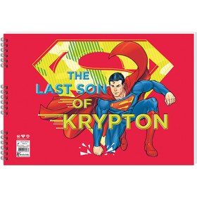 Resim Superman 25*35 15 Yp. Spiralli Resim Defteri 