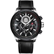 Resim Sones Curren 8402 Takvim Altı İbreli Çelik Kayışlı İş Kuvars Saati, Renk: Gül Kabuğu Mavisi 