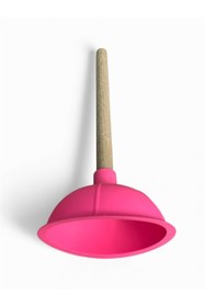 Resim Saban Pembe - Klozet, Banyo ve Lavabo Gider Açma Pompası 