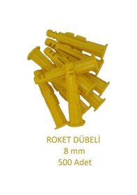 Resim Roket Dübel, 8 mm 500 Adet 