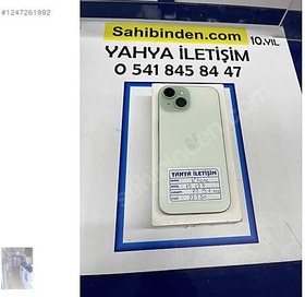 Resim Apple iPhone 15 İkinci El YD | 128 GB | Yeşil 