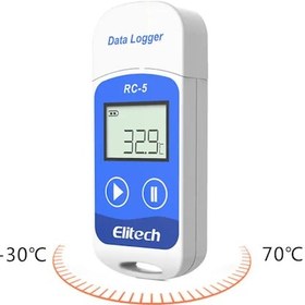 Resim Rc-5 Sıcaklık Kayıt Cihazı Datalogger 