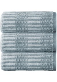 Resim Özdilek Striscai 50x90 Cm El-yüz Havlusu 3'lü Yeşil Çok Renkli 