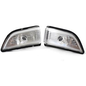 Resim Volvo Xc60 2009-2013 İçin Sinyal Lambası Kapağı Gösterge Işığı Camı - Araç Dikiz Aynası 