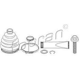 Resim Aks Korugu Dıs Vw Passat A4 A6 1.8T [108911] 
