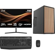 Resim Turbox TX8140 I5 13400 32GB Ddr5 Ram 512GB SSD 23.8 Inç Monitör Masaüstü Ofis Hazır Sistem 