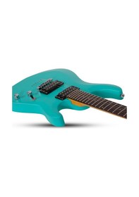 Resim Schecter C-6 Deluxe Elektro Gitar Satin Aqua 