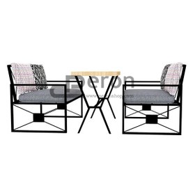 Resim Dream İkili Oturma Grubu - 1 - gri / meşe 