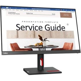 Resim S24i-30 63DEKAT3TK 23.8" IPS 4ms 100Hz HDMI VGA VESA Monitör Lenovo
