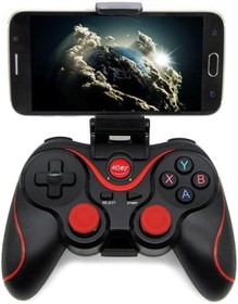 Resim T3 Wireless Kablosuz Oyun Kolu Bluetooth Joystick Gamepad PC Telefon iOS Android TV Akıllı Tv Box 