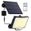 Resim Greentech GT-SL33 228 Boncuk LED Güneş Enerjili Hareket Sensörlü Aydınlatma 