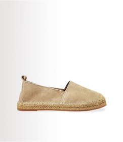 Resim Genel Markalar Puera Kadın Loafer Süet Deri Espadril (BEJ) 
