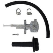 Resim Atv Yamaha Grizzly 350/660 Ve Bruin 350 Fotoğraf Renkli Yakıt Musluğu Musluğu Tertibatı Ve Kolu 