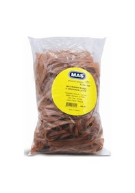 Resim Mas 395 Genis Ambalaj Lastiği %100 Kauçuk 500 Gram Poşet 