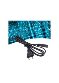 Resim Xindoker Ev Aletleri İçin Güvenli Elektrik Kablosu - Avrupa Standartı 250v 2.5a, 1m Uzunluk, Pvc Kapak, Iec-320-c7 8'li Bağlantı Lambalar, Monitörler, Yazıcılar İçin 