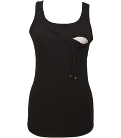 Resim Luvmabelly Maternity 1501 1530 Pamuklu Lohusa Emzirme Atleti 10 Renk Mevcut -siyah Siyah 