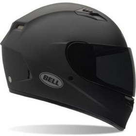 Resim Bell Qualifier Solid Mat Siyah Motosiklet Kaskı 