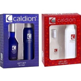 Resim Caldion Erkek Parfüm EDT 50 ML + Deodorant 150 ML + Caldion Kadın Parfüm EDT 50 ML + Deodorant 150 ML 