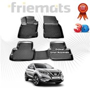 Resim Qashqai 3D Havuzlu Paspas 2019 Sonrasısiyah N11.12483 