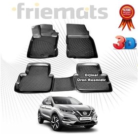 Resim Qashqai 3D Havuzlu Paspas 2019 Sonrasısiyah N11.12483 