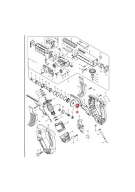 Resim Makita 6844 Rulman 608 Ürün Kodu 211034-0 