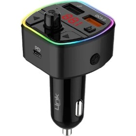 Resim Linktech GP14 38W Pd + Qc3.0 LED Ekranlı Fm Transmitter 