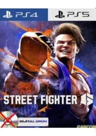 Resim Street Fighter 6 Playstation 4-5 Uyumlu Dijital 