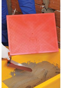 Resim Dekor 076 Sıvacı Küreği 36x44 Cm, Hafif Ve Dayanıklı Plastik Gövde, Ergonomik Sap 