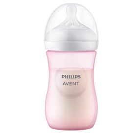 Resim Philips Avent Doğal Tepkili Pp Pembe Biberon 260ml 1+ Ay - 1 Ay 