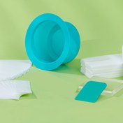 Resim WEWAX Wax-Style Yeniden Kullanılabilir Tüy Alma Aracı Mavi Waxing Şeridi Isı ve Soğuk Mum Çift Kullanımlı Kazıyıcı Hızlı Uygulama Yumuşak Waxing 500ml Taşınabilir Termometre Mum Potu Mikrodalga Isıtılabilir Sert Mum Koltuk Altı/Kollar/Bikini Hattı Tam Vücut Uygundur Waxing Bakım Aksesuarları 