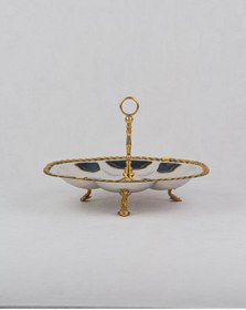 Resim LAMEDORE Black Pearl Halat Desenli 6'lı Mini Kek Standı 