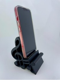 Resim Yunus Göksu Design Masa Üstü Müzik Notası Telefon Tutucu Uyumlu 