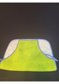 Resim Peluş Mutfak Önlüğü / Su Geçirmez Yeşil Başak Ev Tekstili 