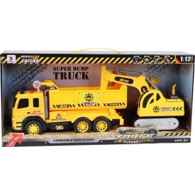Resim Sesli Işıklı Kamyon Dozer 