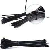 Resim STOREMAX 3,6x370 Siyah 37cm Kablo Bağı Plastik Kelepçe Toplayıcı-100 Adet 1184728 