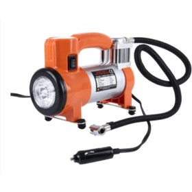 Resim Metal Gövdeli Lastik Hava Kompresörü Turuncu Renk 12 Volt N11.847 