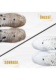Resim Black Deer Ayakkabı - Deri ve Kumaş Boyası Sneaker Beyaz Ayakkabı Temizleyici 75 ML 
